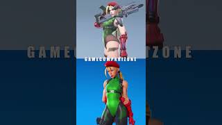 Fortnite vs Overwatch 2 STREET FIGHTER skins comparison