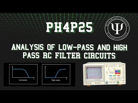 PH4P1 Analysis of Low Pass and High Pass RC Filter Circuits