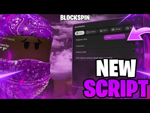 🔥 BlockSpin SCRIPT | Auto Farm, Gun Mods, Aimbot !! (FREE)