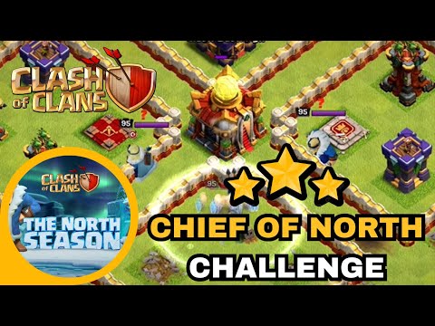 A Simple Way to 3 Star the Chief of the North Challenge (Clash of Clans)