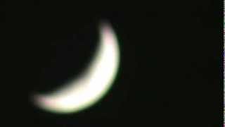 Object capture moving across the moon