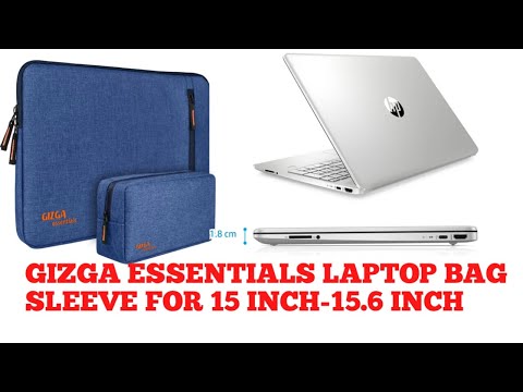 gizga essent ials laptop bag sleeve for 15 inch -15.6 inch bag