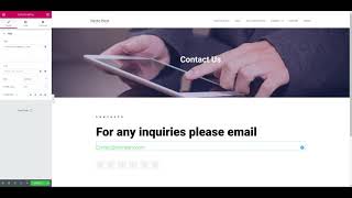 How to Create a Hosting Company Website With WordPress and Elementor - the Contacts Page
