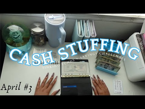 April Week 3 Cash Stuffing | $820 #howtosavemoney #cashenvelopesystem