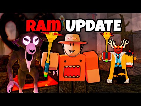 I Completed The New Ram Update In 99 Nights In The Forest!