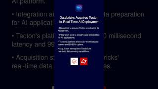 Databricks Acquires Tecton for Real-Time AI Deployment