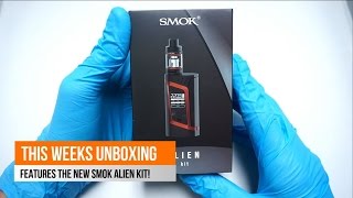 SMOK Tech Alien Kit 220w Unboxing!