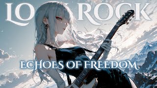 Echoes of Freedom | Lo-Fi Rock - Metal Mix with Atmospheric Vibes for Study & Relaxation