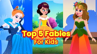 Top 5 Fables For Kids | English Fairy Tales | Stories For Children | Bedtime Stories