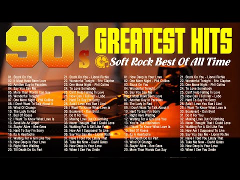 Lionel Richie, Phil Collins, Eric Clapton, Bee Gees, Eagles, Foreigner 📀 Old Love Songs 70s,80s,90s