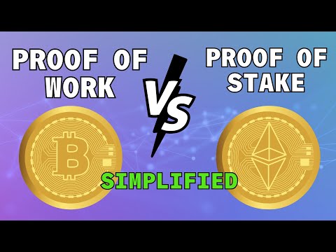 Proof of Work vs. Proof of Stake EXPLAINED for Beginners