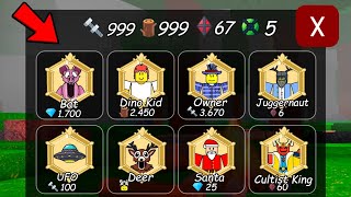 99 Nights But You Can CRAFT Banned Classes!