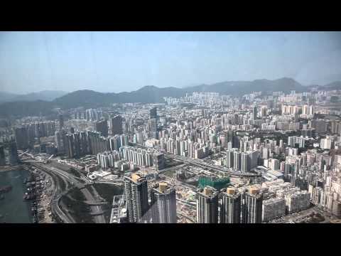 View from HK ICC SKY 100 tower