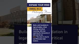 Ethics and Law Minor