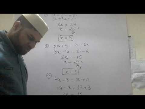 Solving algebraic equations part 2
