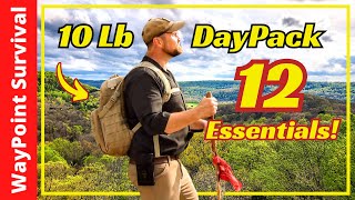 10‑LB Daypack: 12 Essentials for Any Hiking Emergency!