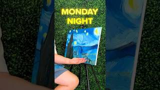 I Tried Painting Starry Night