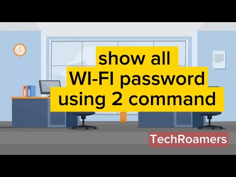 How to find all saved Wi-Fi passwords on Windows 10 / 11 using only two command in cmd prompt.