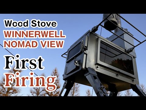 Test of the Winnerwell Nomad View M wood stove for camping