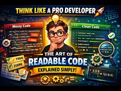 The Art of Readable Code explained simply 🧠✨
