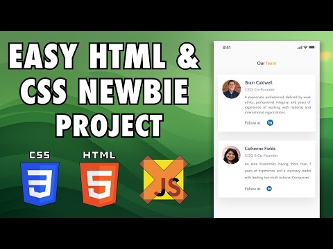 Easy HTML & CSS Responsive Convert Project