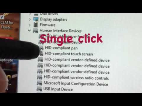 Turn touch screen off