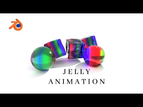 Jelly in Blender 2.9 Tutorial/Quick Jelly in blender/3d animation/blender/create jelly in blender.