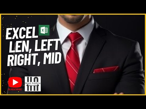 “Unlock Excel Secrets: Master LEN, LEFT, RIGHT & MID Functions! 📊✨”