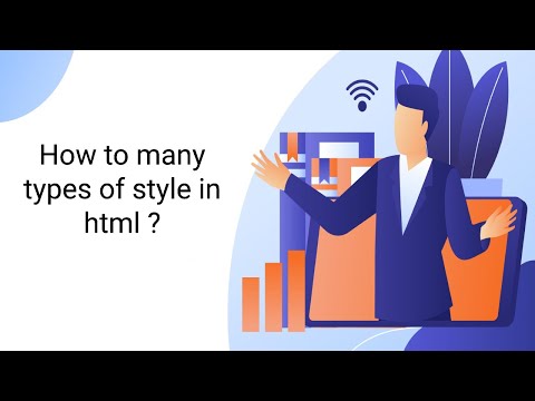 How to style in html, How many types of styles in html, HTML 5