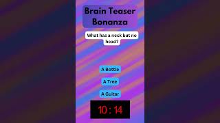 Brain Teasers Unleashed: Can You Solve This? #brainteaser #braintwisters #quiz #riddleaddict #shorts