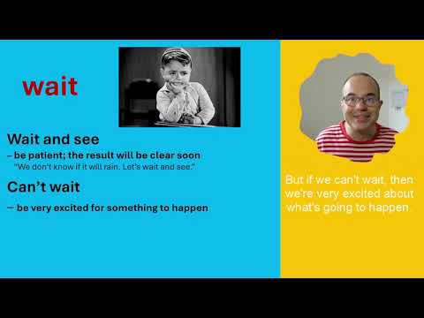 “Master the Word WAIT: 3 Everyday English Phrases You Must Know”