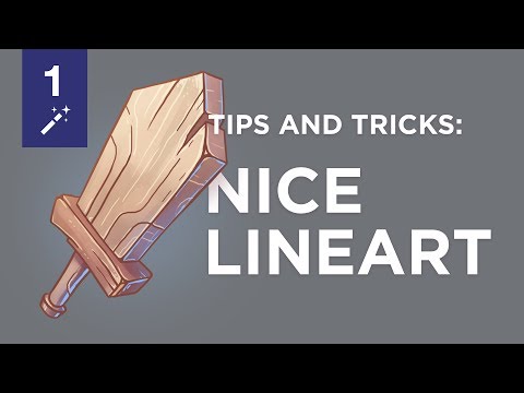 Tips and tricks #01 How to make nice lineart