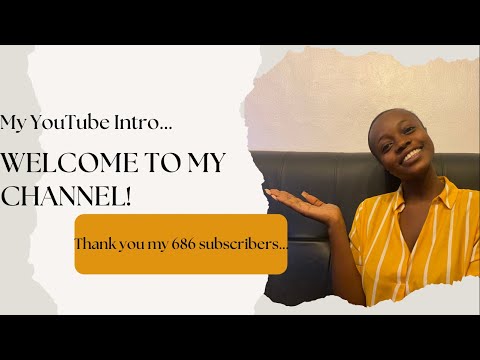 My YouTube Intro video|Introduction to my Channel|Cruise with Mowanbe