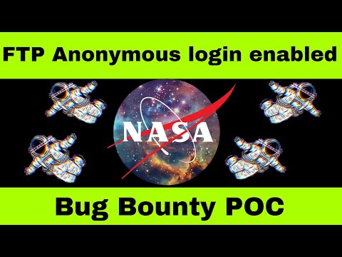 FTP Anonymous Login Enabled on NASA | Bug Bounty POC