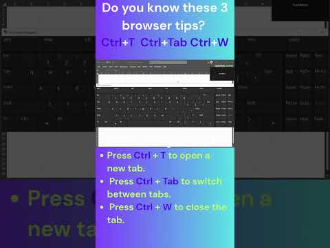 Know these 3 browser tips? #shorts
