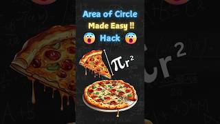 Who Gets More Pizza? | Area of Circle Explained for Class 9 & 10 #maths #exams
