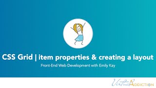 CSS Grid for beginners | grid item properties and creating a layout