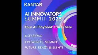 Kantar AI Innovators Summit 2025 #shorts #ai #aiinnovation nnovation #GenAI