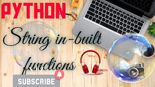 ➊➎-PYTHON TUTORIALS | String functions |Palindrome Program