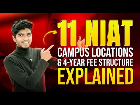 11 NIAT Campus Locations & 4-Year Fee Structure Explained By #jabeer #niat #niatcampus