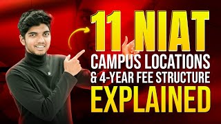 11 NIAT Campus Locations & 4-Year Fee Structure Explained By #jabeer #niat #niatcampus