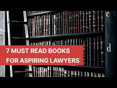 7 MUST READ BOOKS FOR EVERY LAWYER | Books You Must Read If You Want More Success In Legal Field.