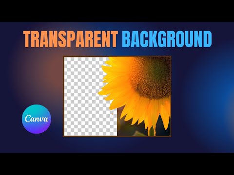 Make A Transparent Background In Canva FAST!