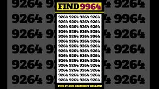 🕵️ Catch the imposter!#BrainBuzz #HiddenCode #OddGrid