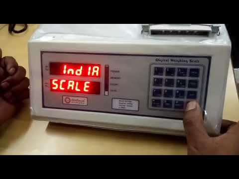Am tech weighing scale calibration
