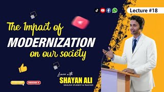 English Speech: The Impact of Modernization in Our Society 