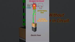 How Resistor Works in circuit animation video #Resistor #resistance
