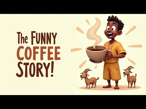 The Funny Origin Story of Coffee ☕🐐 | From Dancing Goats in Ethiopia to Your Cup