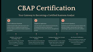 I Became A Business Analyst & CBAP Certified In 24 Hours