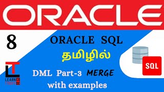 DML  -  MERGE with examples | Oracle SQL tutorial in TAMIL @learncodetodaytamil